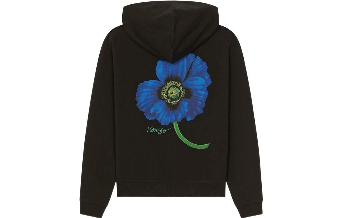 【代購】KENZO X Nigo 'KENZO Poppy' Graphic-print Hoodie