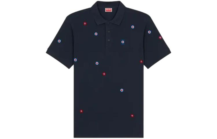 【代購】KENZO Target Embroidered Short-Sleeved Polo Shirt