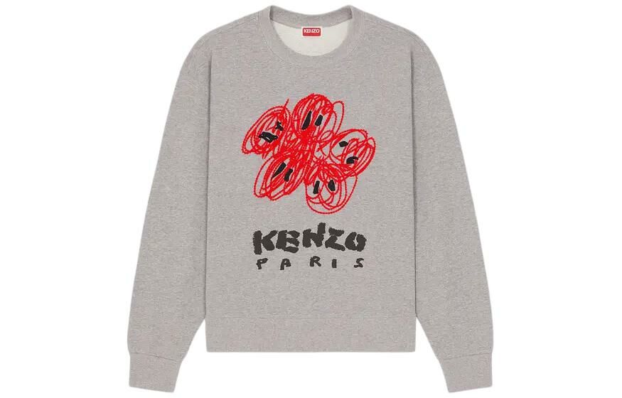 【代購】KENZO Varsity Drawn Crewneck Sweatshirt