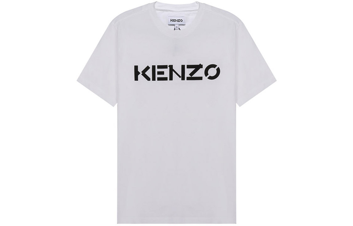 【代購】KENZO Letter Logo T-Shirts Men White