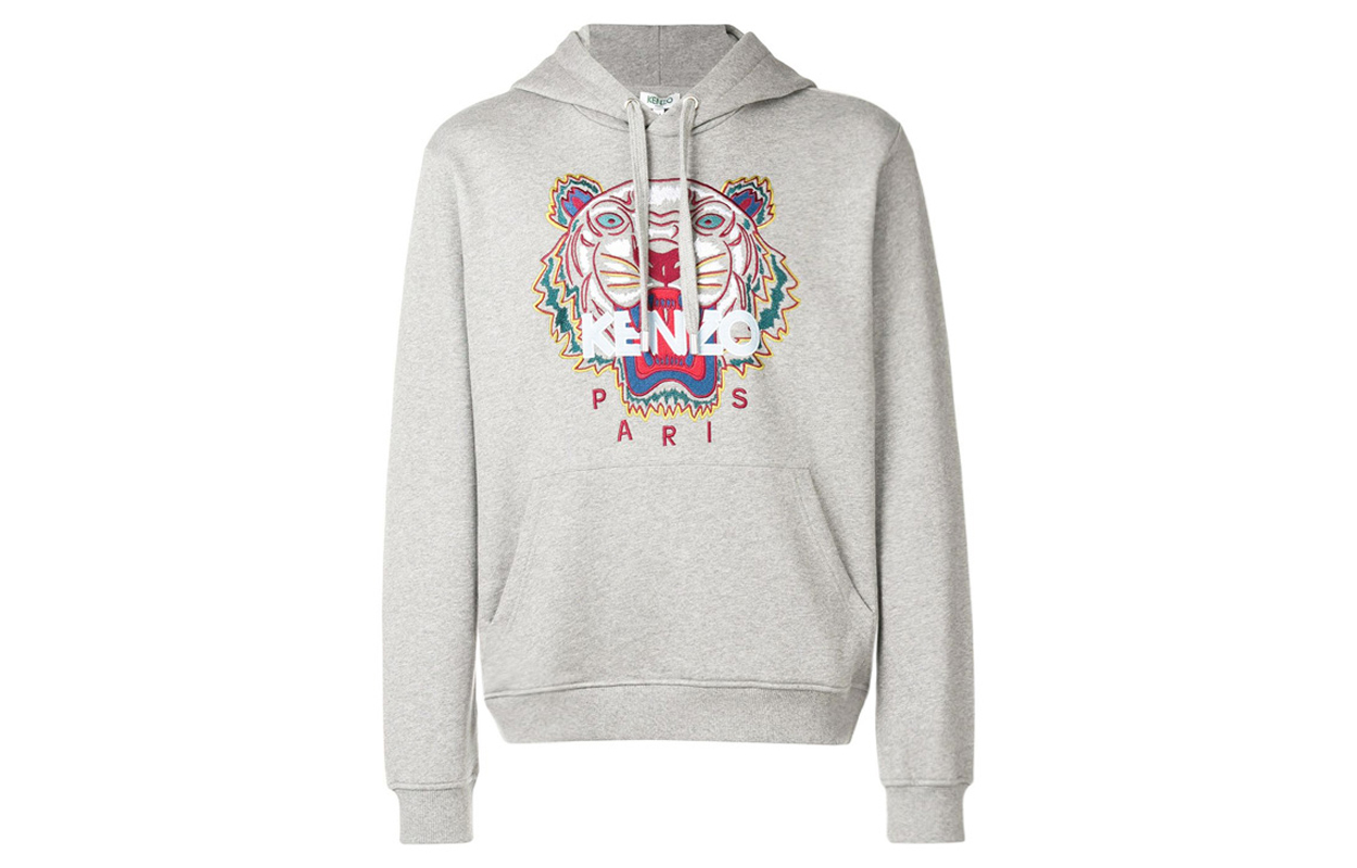 【代購】KENZO Classic Tiger Head Sweatshirt Men's Light Gray