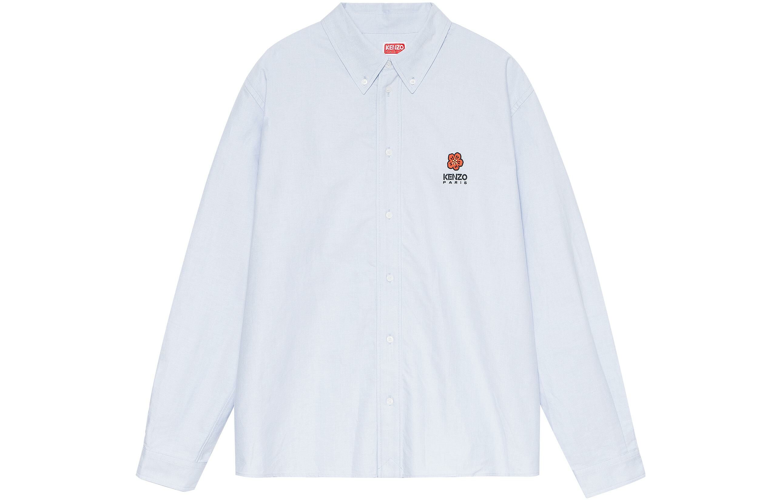 【代購】KENZO Logo Print Long Sleeve Shirt