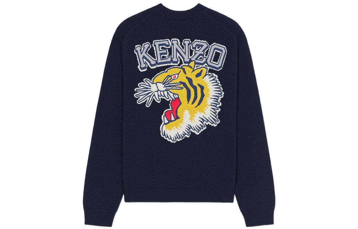 【代購】KENZO Logo Patch Crewneck Knit Jumper