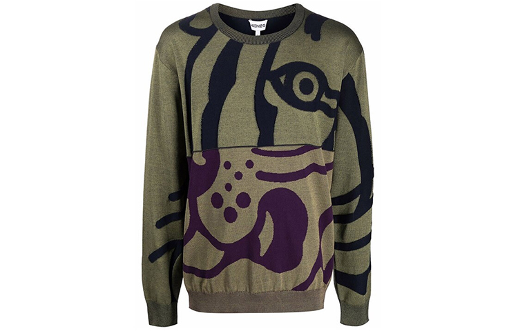 【代購】KENZO Sweaters Men Green