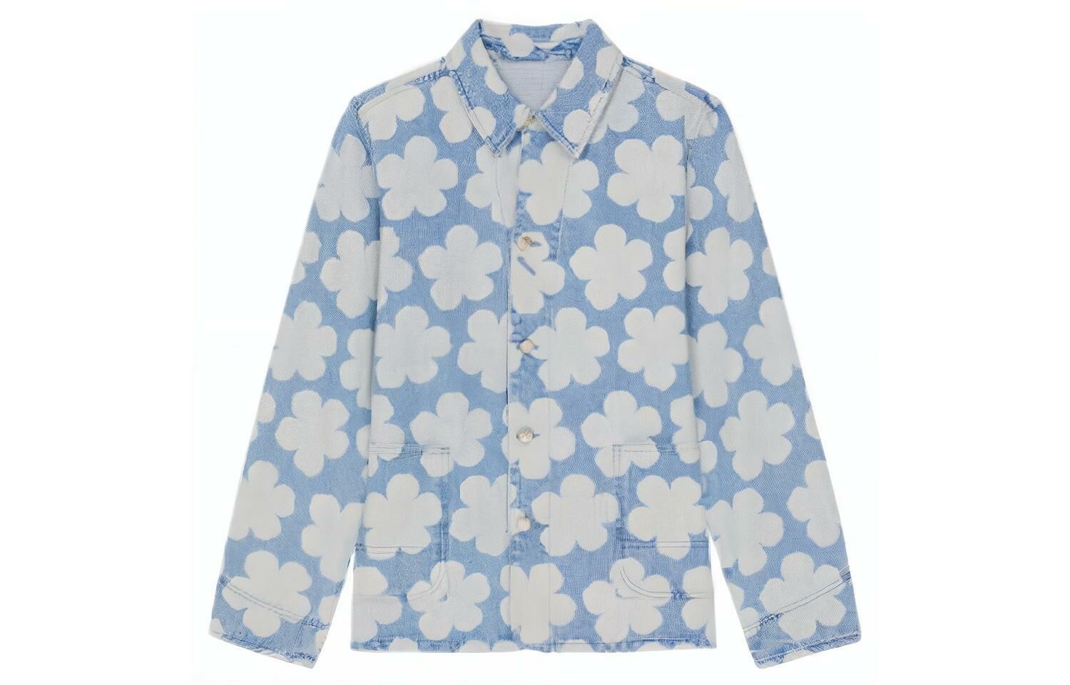 【代購】KENZO Printed Worwkear Denim Jacket