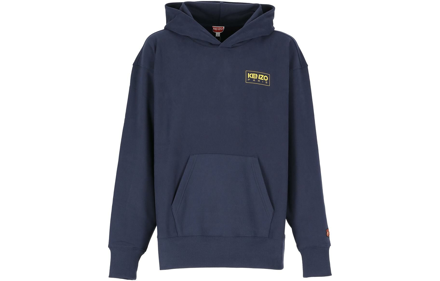 【代購】KENZO Logo Printed Pouch Pocket Hoodie
