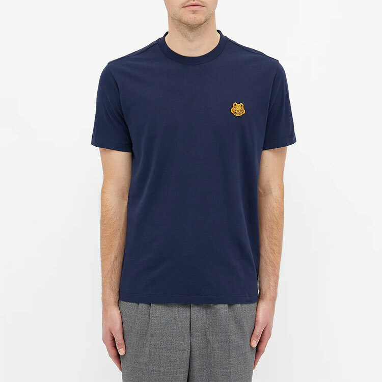【代購】KENZO T-Shirts Men Marine Blue