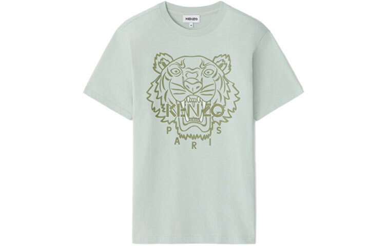 【代購】KENZO T-Shirts Men Gray Green