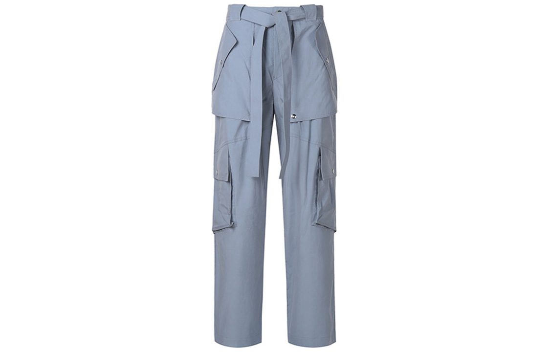 【代購】KENZO Casual Pants Men Gray Blue