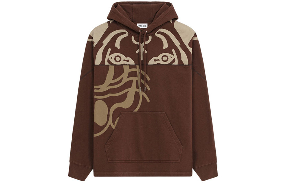 【代購】KENZO Sweatshirts Men Dark Coffee