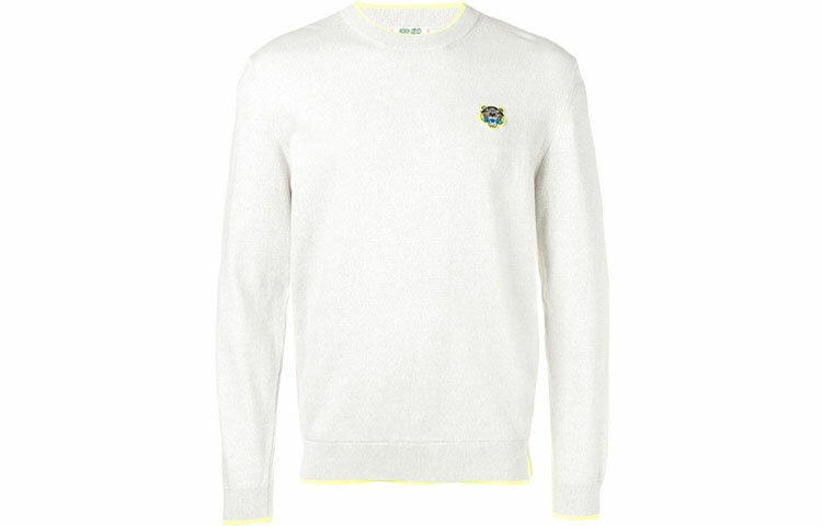 【代購】KENZO Sweaters Men Light Gray