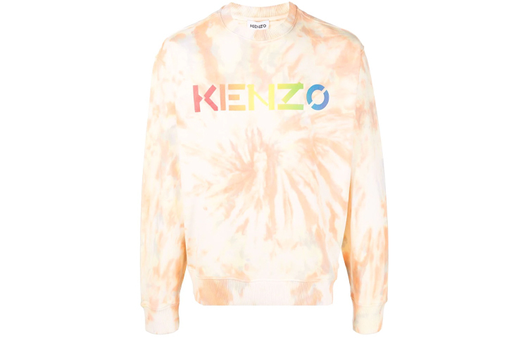 【代購】KENZO Logo-print Tie-dye Sweatshirt
