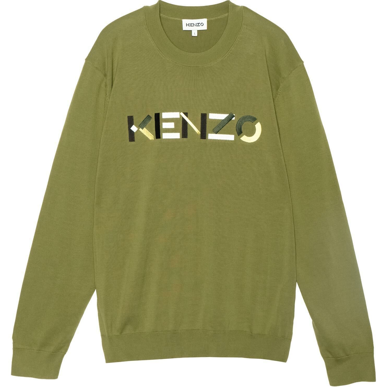 【代購】KENZO SS21 Knitwear Men's Green