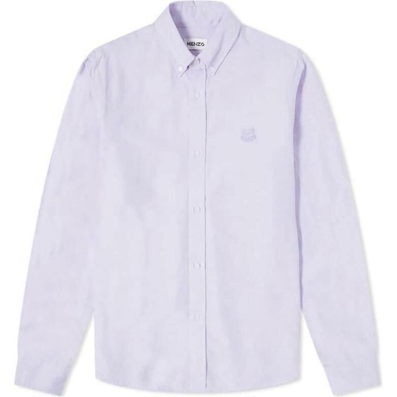 【代購】KENZO Classic Tiger Head Shirts Men Purple