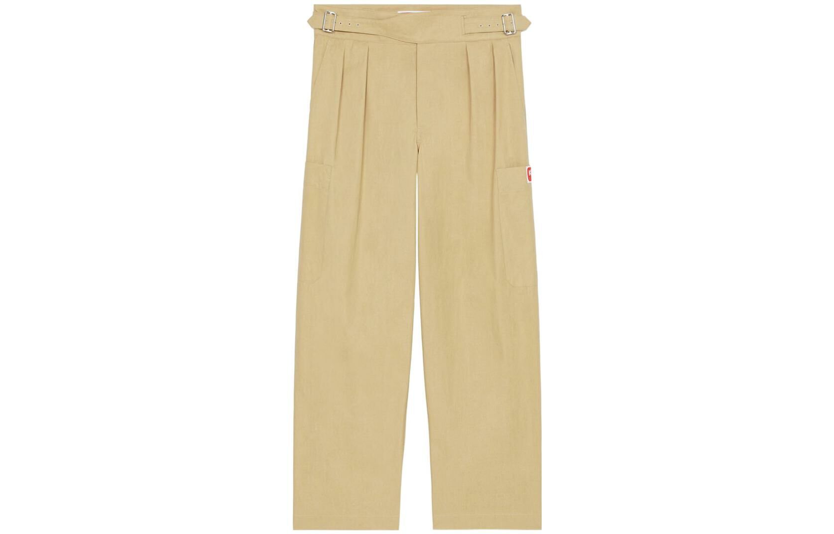 【代購】KENZO Logo Patch Straight Leg Pants