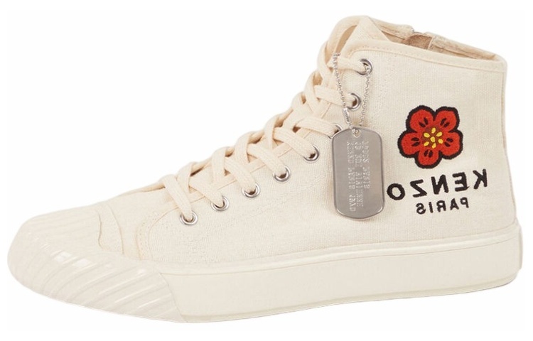 【代購】KENZO Embroidered-logo Hi-top Sneakers