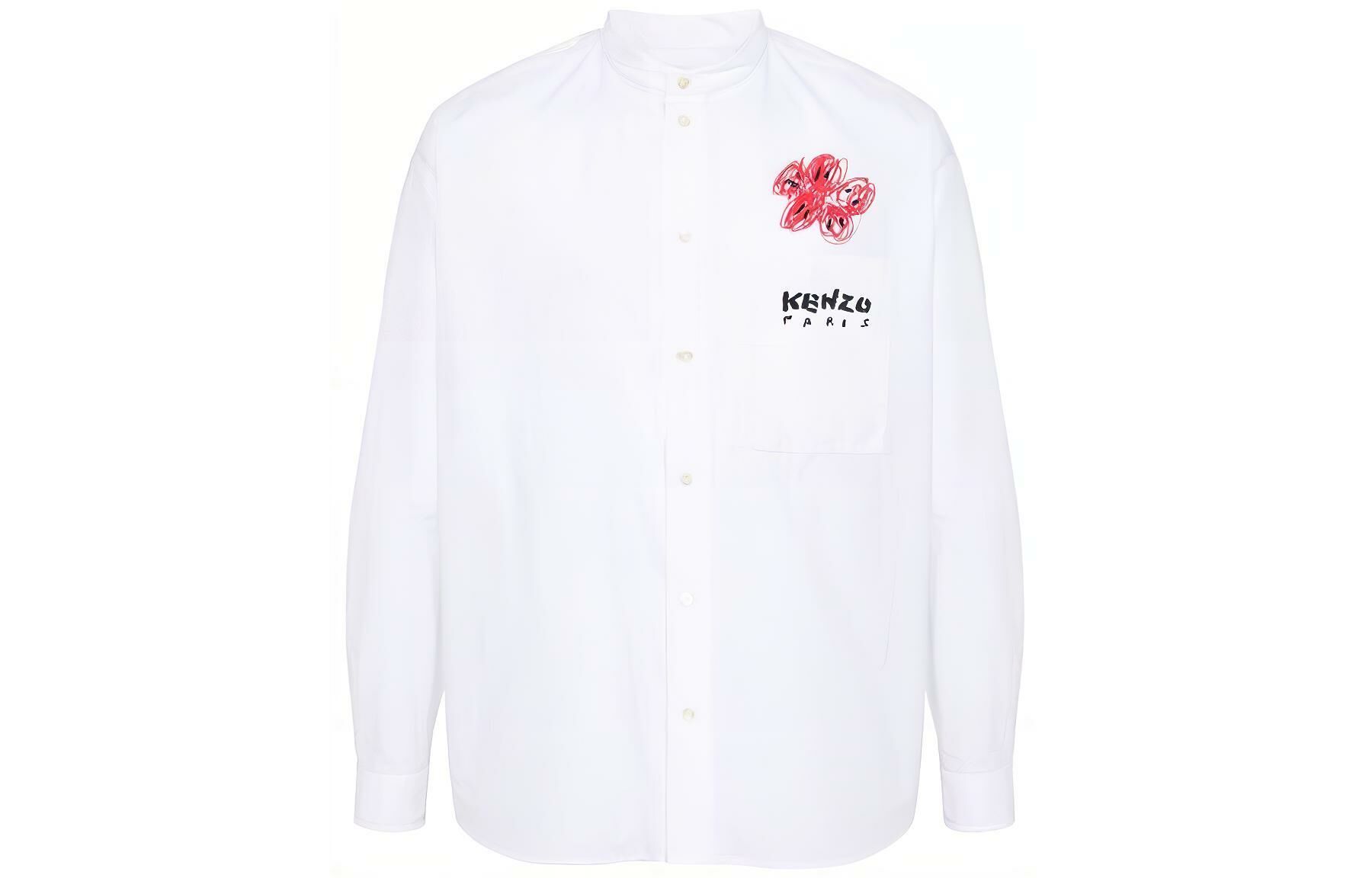【代購】KENZO Paris Boke Flower Long-Sleeved Shirt
