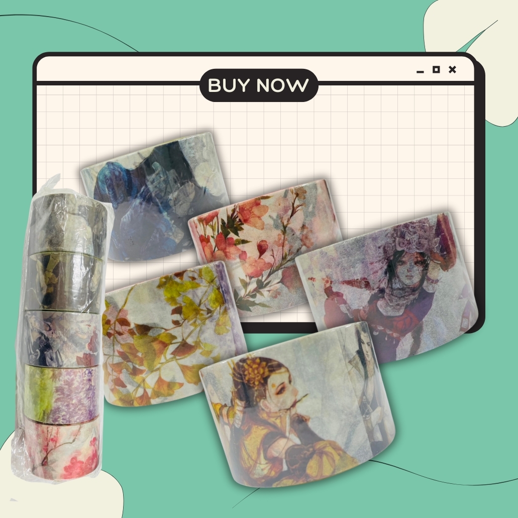 斗六院｜劍俠情緣參 和紙膠帶（5入）