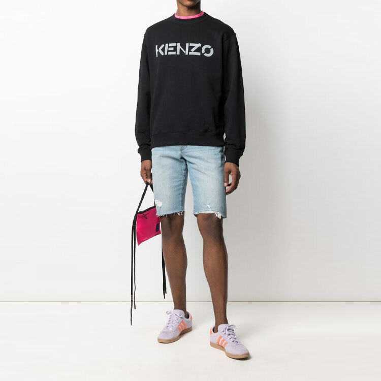 【代購】KENZO Letter Logo Sweatshirt Men's Black