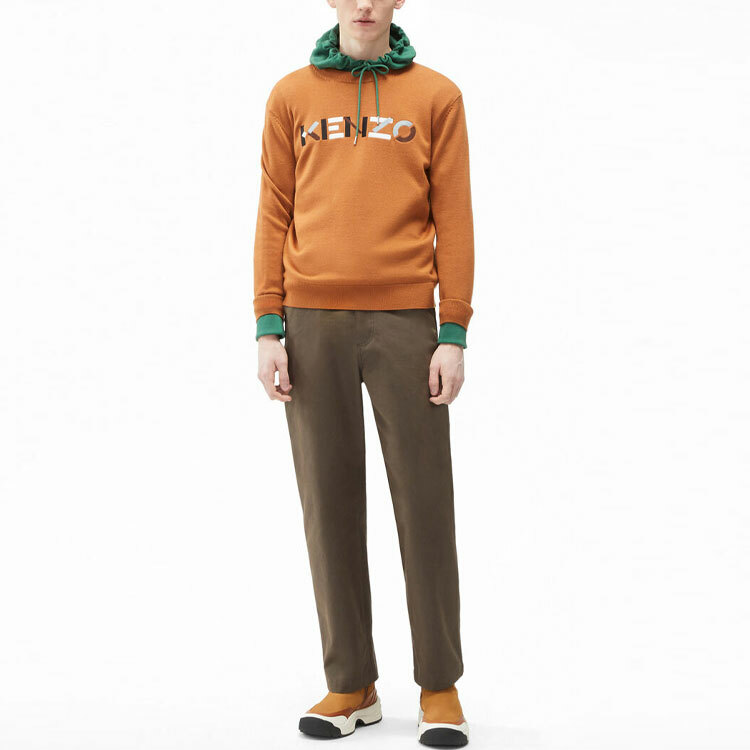 【代購】KENZO Sweaters Men Orange