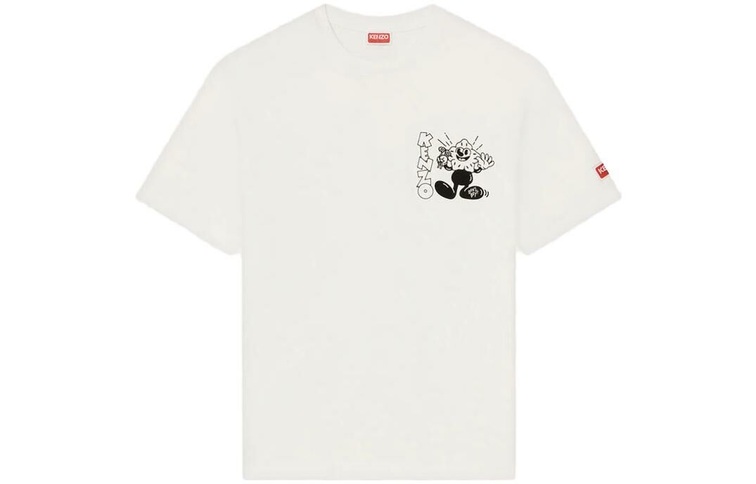 【代購】KENZO BOKE FLOWER Collection T-Shirts Men White