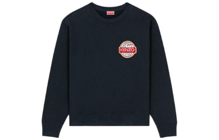 【代購】KENZO Travel Logo Patch Crewneck Sweatshirt