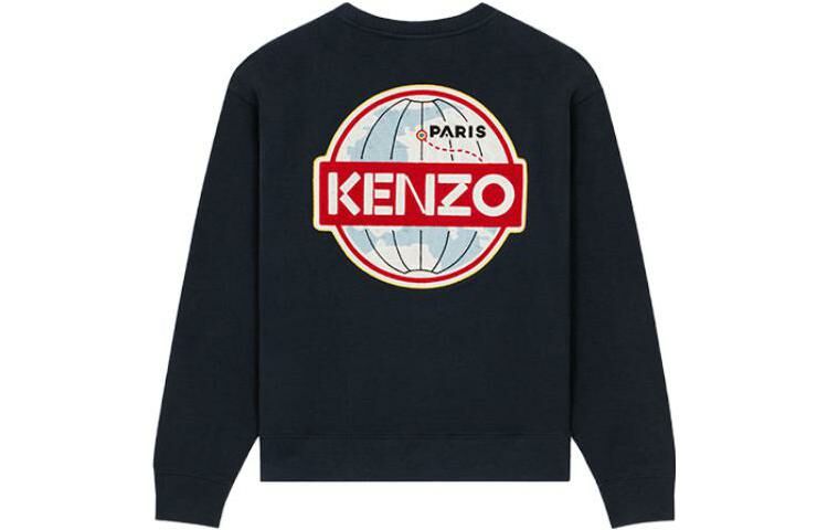 【代購】KENZO Travel Logo Patch Crewneck Sweatshirt