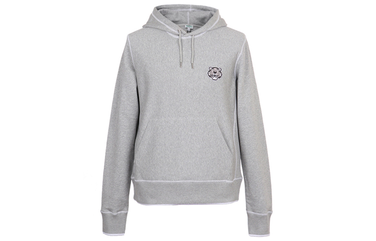 【代購】KENZO Sweatshirts Men Light Heather Gray