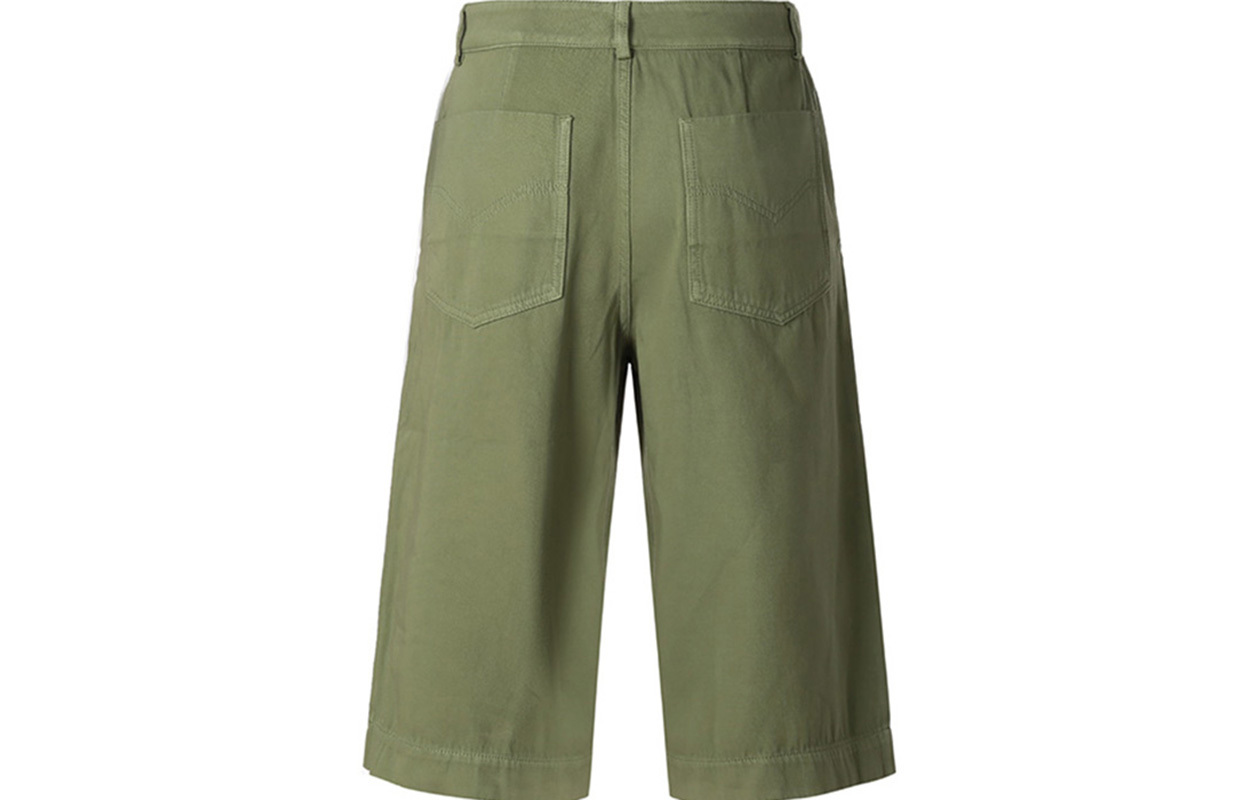 【代購】KENZO SS21 Loose Fit Shorts Summer Men's Olive Green