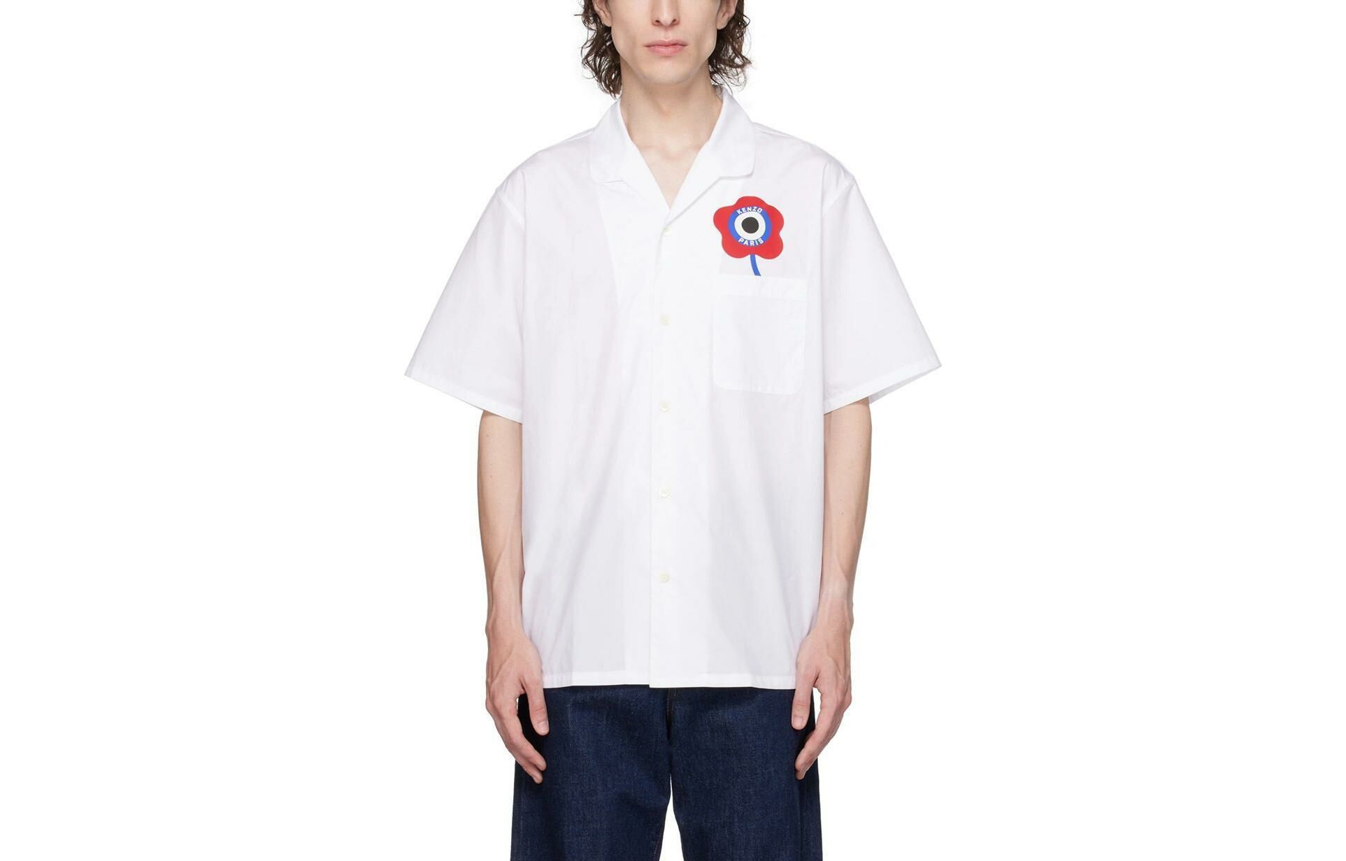 【代購】KENZO Shirts Men White