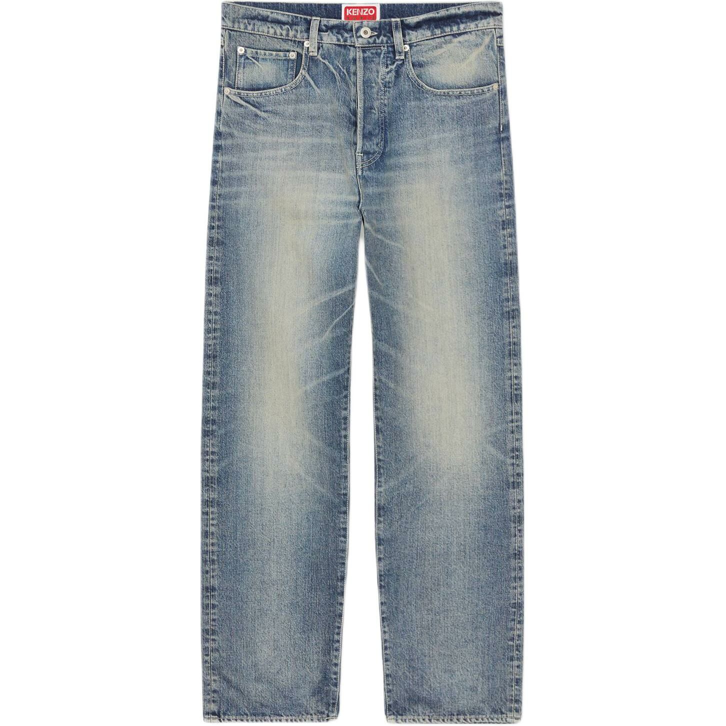 【代購】KENZO Asagao Straight Fit Jeans