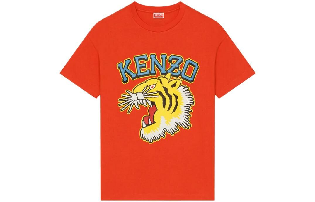 【代購】KENZO VARSITY JUNGLE T-Shirts Men Red