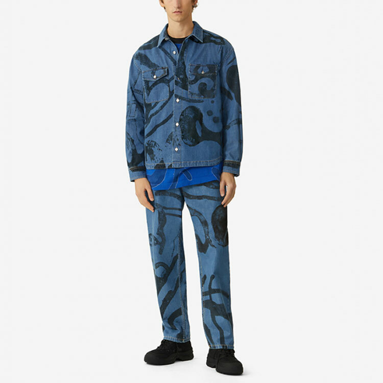 【代購】KENZO Jackets Men Marine Blue