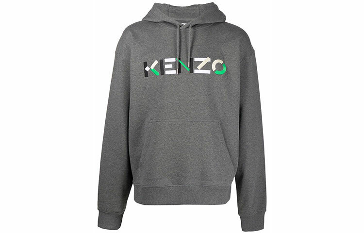 【代購】KENZO Letter Logo Sweatshirts Men Gray