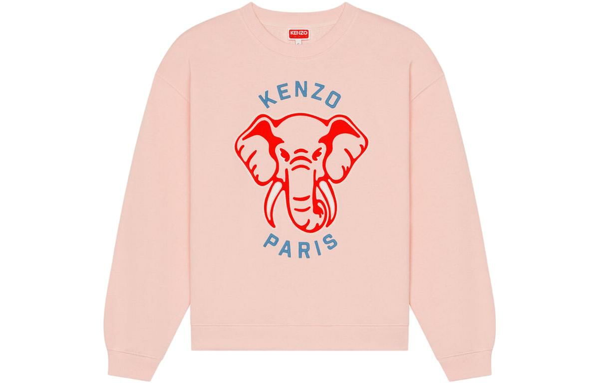 【代購】KENZO Elephant Varsity Jungle Crewneck Sweatshirt