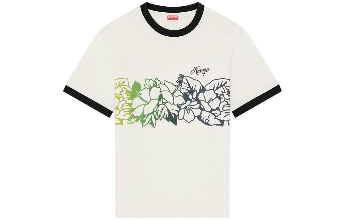 【代購】KENZO ALOHA FLOWER TATTOO T-Shirts Unisex White