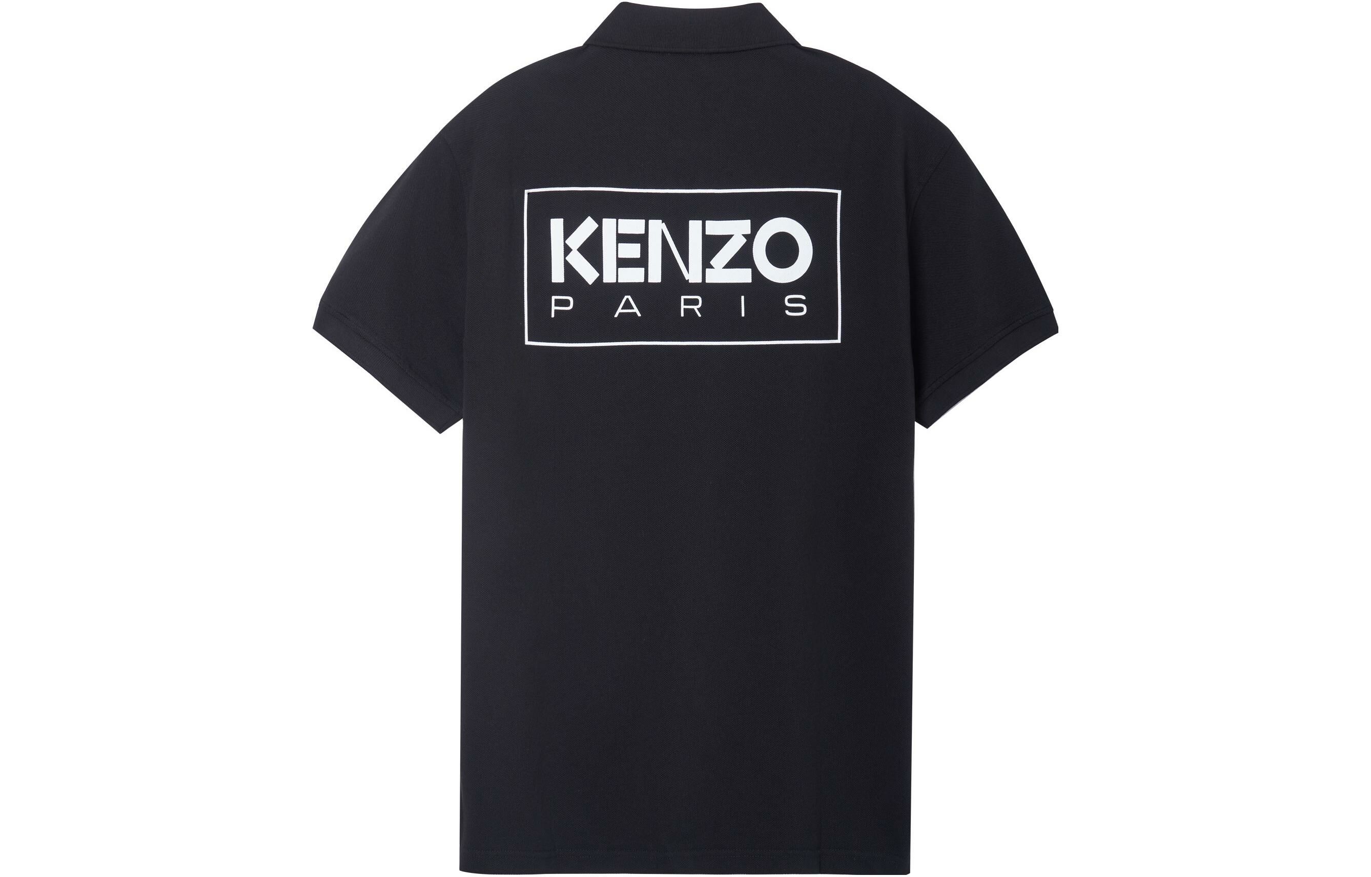 【代購】KENZO Polo Shirts Unisex Black
