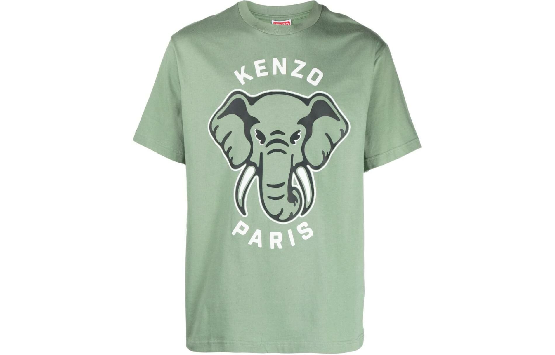 【代購】KENZO Logo Printed Crewneck T-Shirt