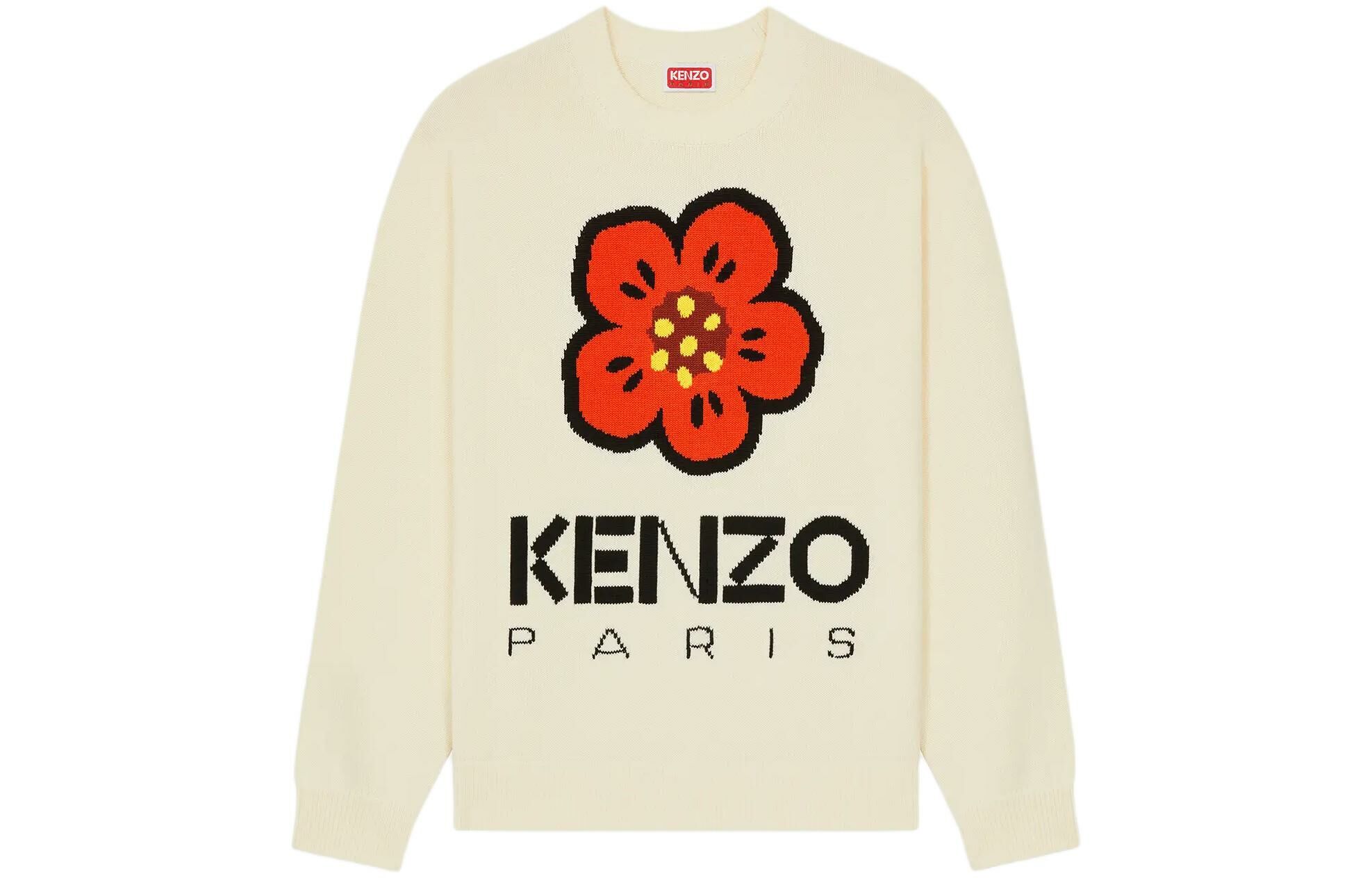 【代購】KENZO SS24 Knitwear Men's Beige Yellow