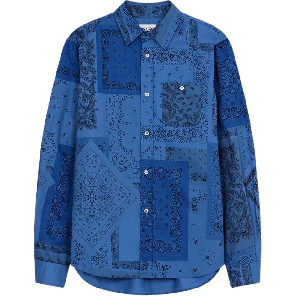【代購】KENZO Shirts Men Blue