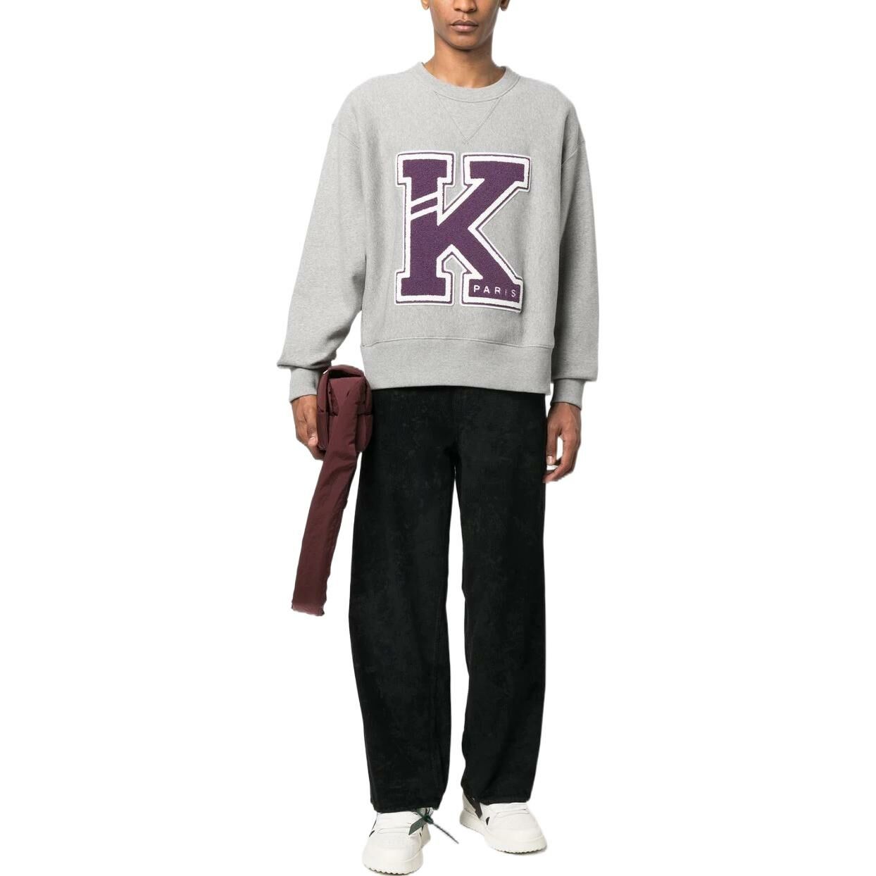 【代購】KENZO Logo-Patch Detailed Crewneck Sweatshirt