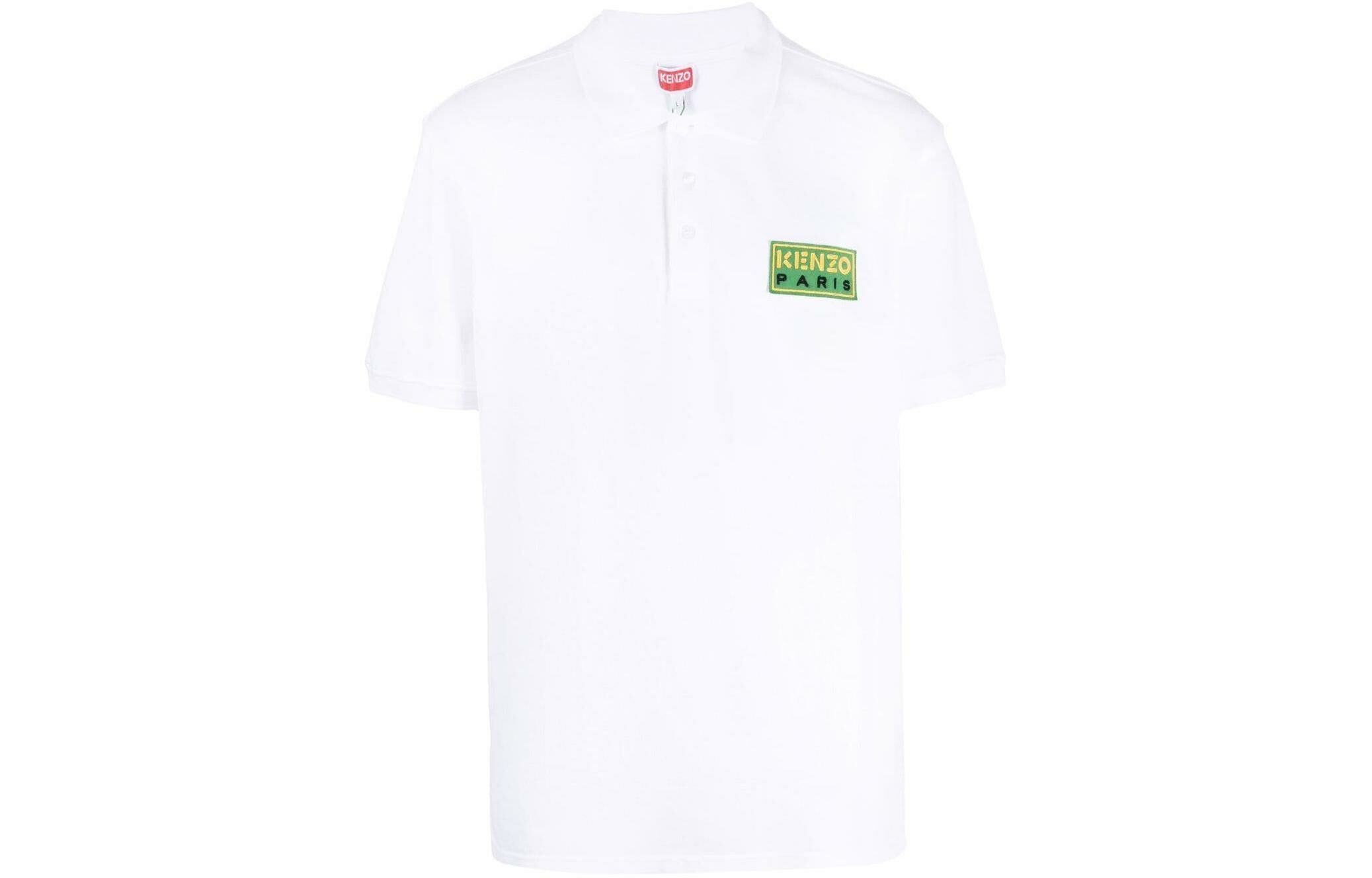 【代購】KENZO Logo Patch Short-Sleeved Polo Shirt