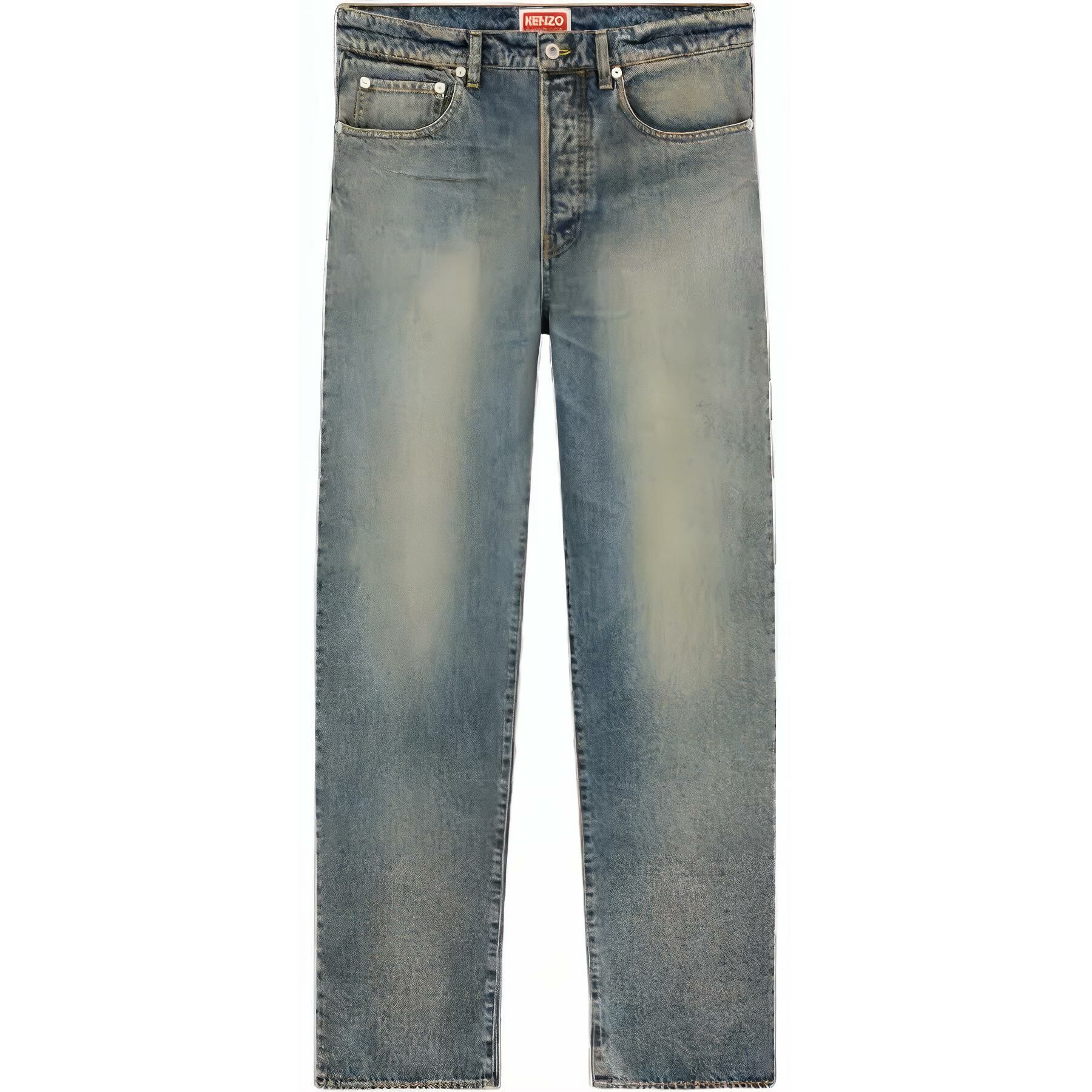【代購】KENZO Asagao Straight Fit Jeans