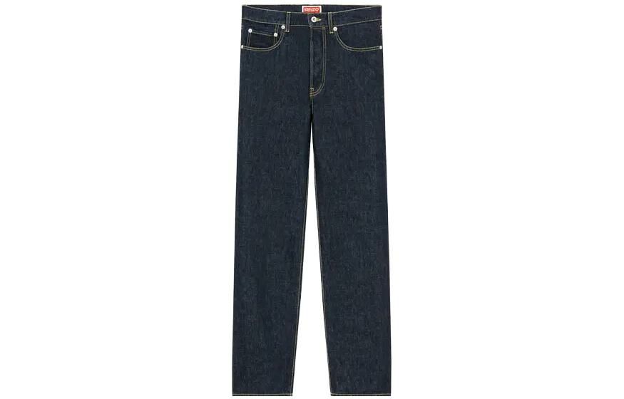 【代購】KENZO Asagao Straight-leg Jeans