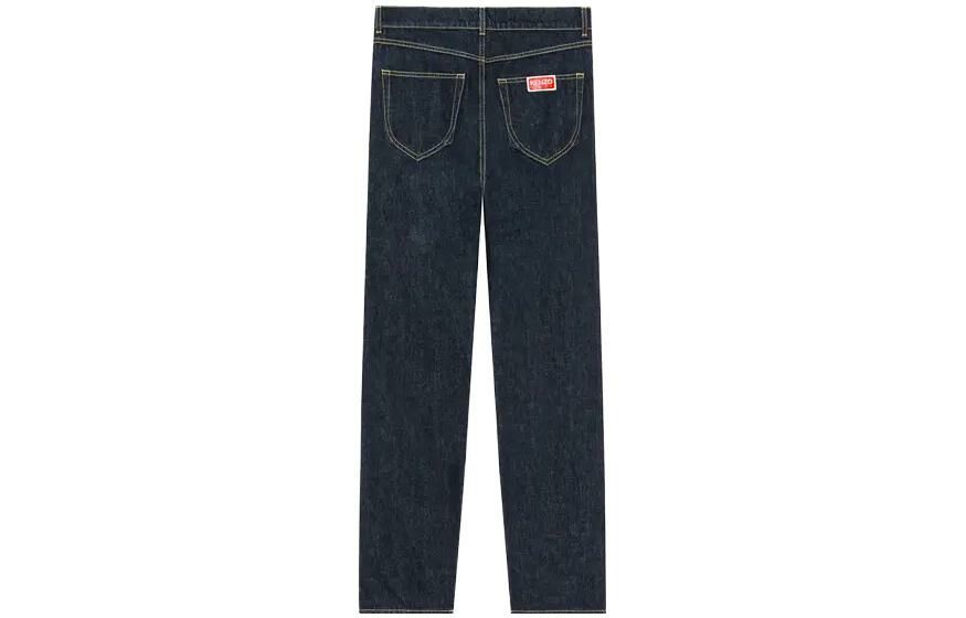 【代購】KENZO Asagao Straight-leg Jeans