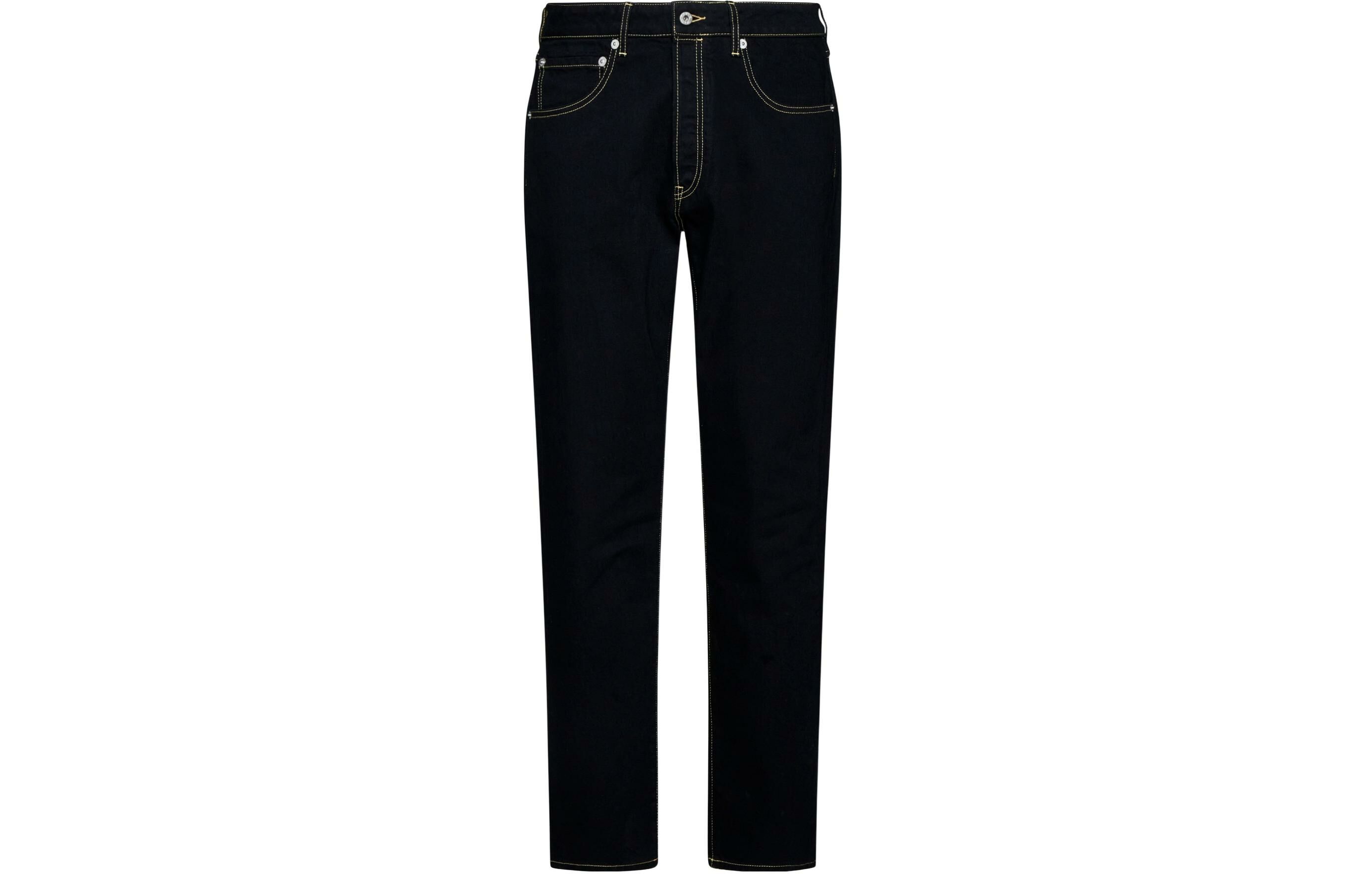 【代購】KENZO Logo-Patch Denim Jeans