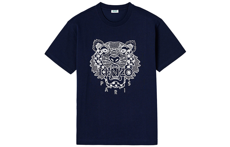 【代購】KENZO T-Shirts Men Midnight Blue