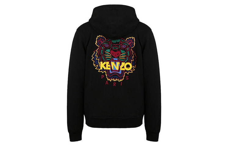 【代購】KENZO Classic Tiger Head Sweatshirt Men's Black