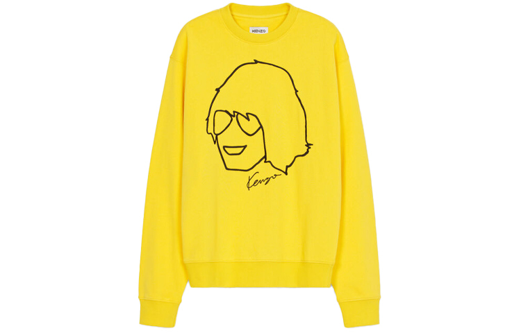 【代購】KENZO Sweatshirts Men Yellow