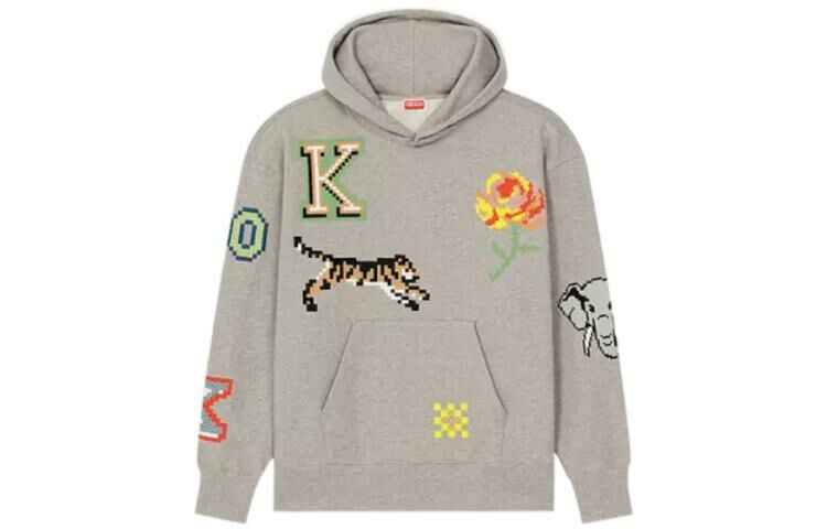 【代購】KENZO Pixel Oversized Hoodie